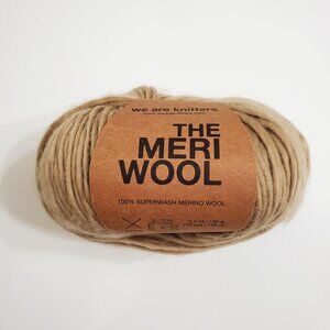 We Are Knitters The Meri Wool Superwash Merino Wool Beige 100g 136m